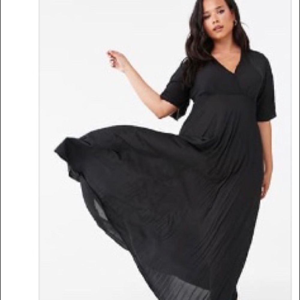 Forever 21 + Plus Size Surplice Maxi Dress